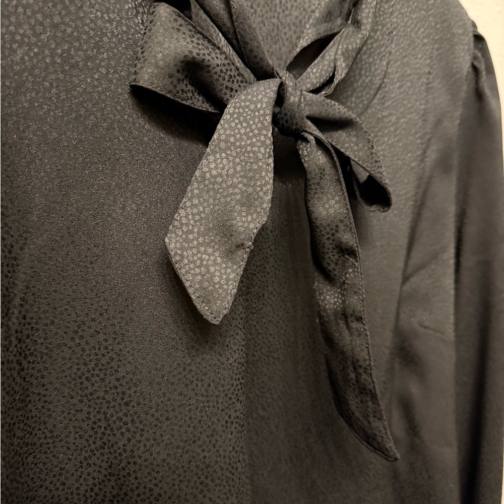 Levi's Classic Black Leopard Blouse